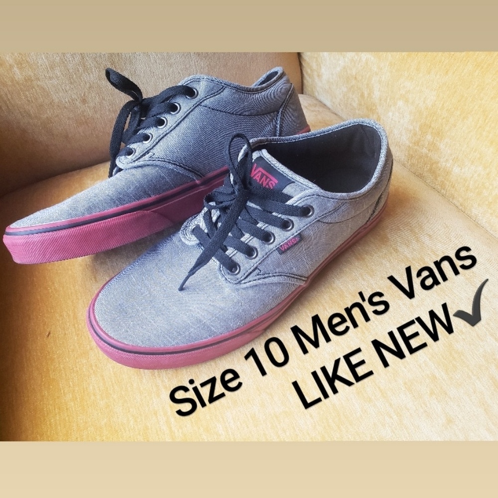 MEN'S VANS LIKE NEW✔